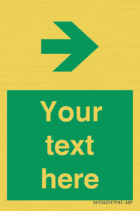 SB10620: Custom Safe condition: Green right arrow