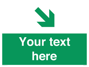 SB10622: Custom Safe condition: Green Down right arrow