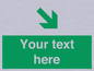 SB10622: Custom Safe condition: Green Down right arrow
