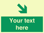 SB10622: Custom Safe condition: Green Down right arrow