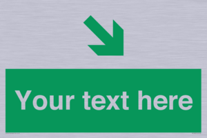 SB10622: Custom Safe condition: Green Down right arrow