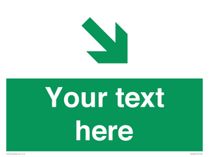 SB10622: Custom Safe condition: Green Down right arrow