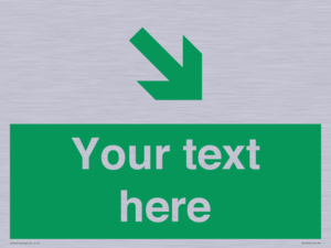 SB10622: Custom Safe condition: Green Down right arrow
