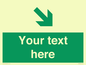SB10622: Custom Safe condition: Green Down right arrow