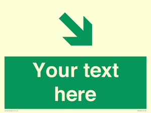 SB10622: Custom Safe condition: Green Down right arrow