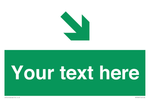 SB10622: Custom Safe condition: Green Down right arrow