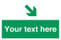 SB10622: Custom Safe condition: Green Down right arrow