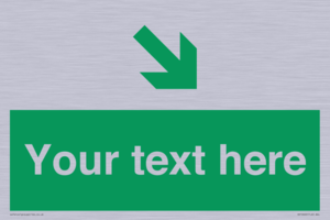 SB10622: Custom Safe condition: Green Down right arrow