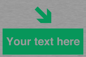 SB10622: Custom Safe condition: Green Down right arrow