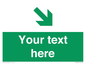 SB10622: Custom Safe condition: Green Down right arrow