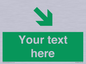SB10622: Custom Safe condition: Green Down right arrow