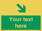 SB10622: Custom Safe condition: Green Down right arrow