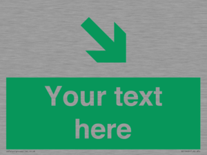 SB10622: Custom Safe condition: Green Down right arrow