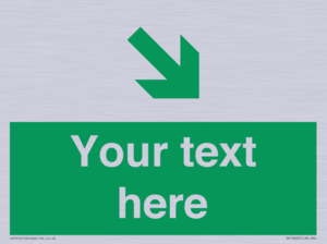 SB10622: Custom Safe condition: Green Down right arrow