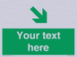 SB10622: Custom Safe condition: Green Down right arrow