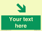 SB10622: Custom Safe condition: Green Down right arrow