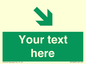 SB10622: Custom Safe condition: Green Down right arrow