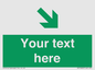 SB10622: Custom Safe condition: Green Down right arrow