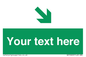SB10622: Custom Safe condition: Green Down right arrow
