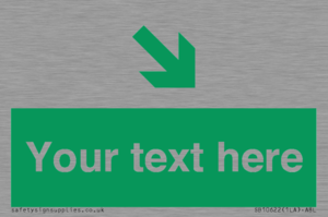 SB10622: Custom Safe condition: Green Down right arrow