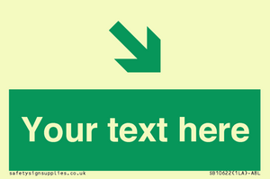 SB10622: Custom Safe condition: Green Down right arrow