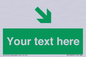 SB10622: Custom Safe condition: Green Down right arrow