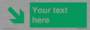 SB10622: Custom Safe condition: Green Down right arrow