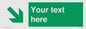SB10622: Custom Safe condition: Green Down right arrow