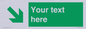SB10622: Custom Safe condition: Green Down right arrow