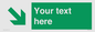 SB10622: Custom Safe condition: Green Down right arrow