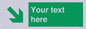 SB10622: Custom Safe condition: Green Down right arrow