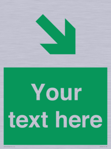 SB10622: Custom Safe condition: Green Down right arrow