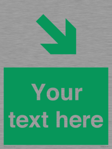 SB10622: Custom Safe condition: Green Down right arrow