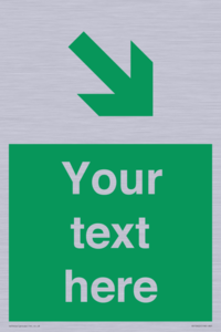 SB10622: Custom Safe condition: Green Down right arrow