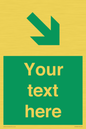 SB10622: Custom Safe condition: Green Down right arrow