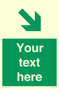 SB10622: Custom Safe condition: Green Down right arrow