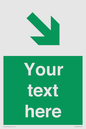 SB10622: Custom Safe condition: Green Down right arrow