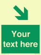 SB10622: Custom Safe condition: Green Down right arrow