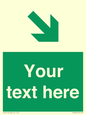 SB10622: Custom Safe condition: Green Down right arrow