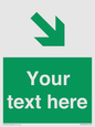 SB10622: Custom Safe condition: Green Down right arrow