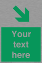 SB10622: Custom Safe condition: Green Down right arrow