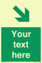 SB10622: Custom Safe condition: Green Down right arrow