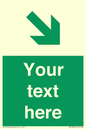 SB10622: Custom Safe condition: Green Down right arrow