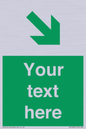 SB10622: Custom Safe condition: Green Down right arrow