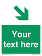 SB10622: Custom Safe condition: Green Down right arrow
