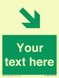 SB10622: Custom Safe condition: Green Down right arrow