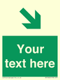 SB10622: Custom Safe condition: Green Down right arrow