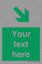 SB10622: Custom Safe condition: Green Down right arrow