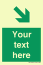 SB10622: Custom Safe condition: Green Down right arrow