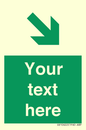 SB10622: Custom Safe condition: Green Down right arrow